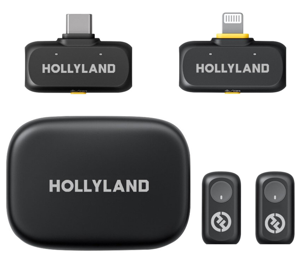 Hollyland Lark A1 Combo (Space Gray) - 1339595 - zdjęcie